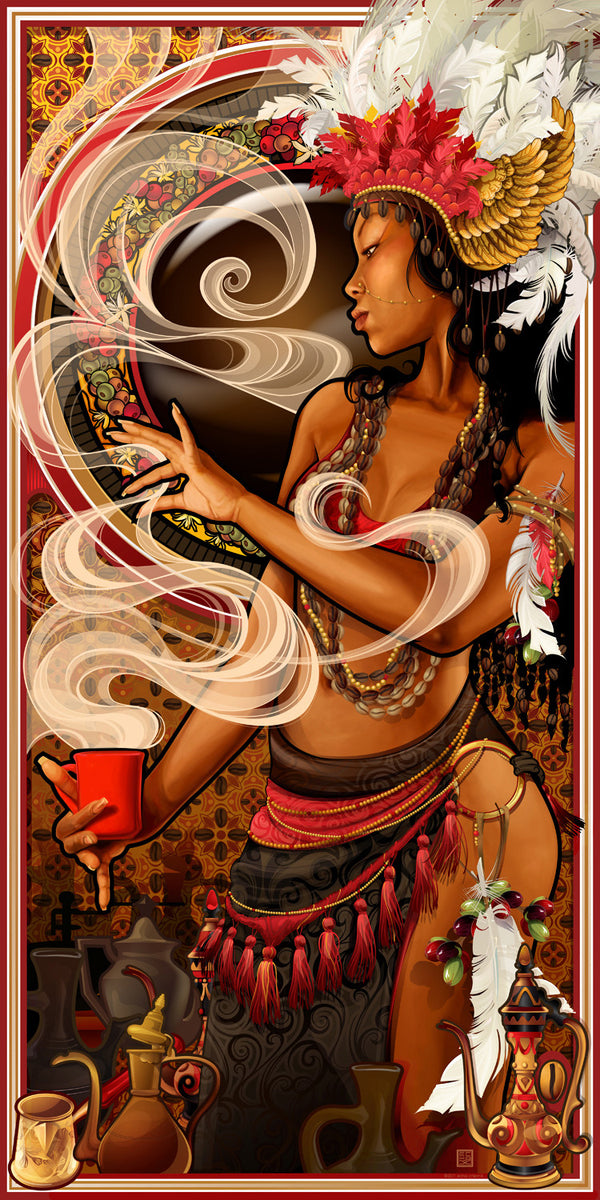 "Goddess of Coffee"