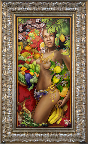 "Goddess of Fruit" Giclee