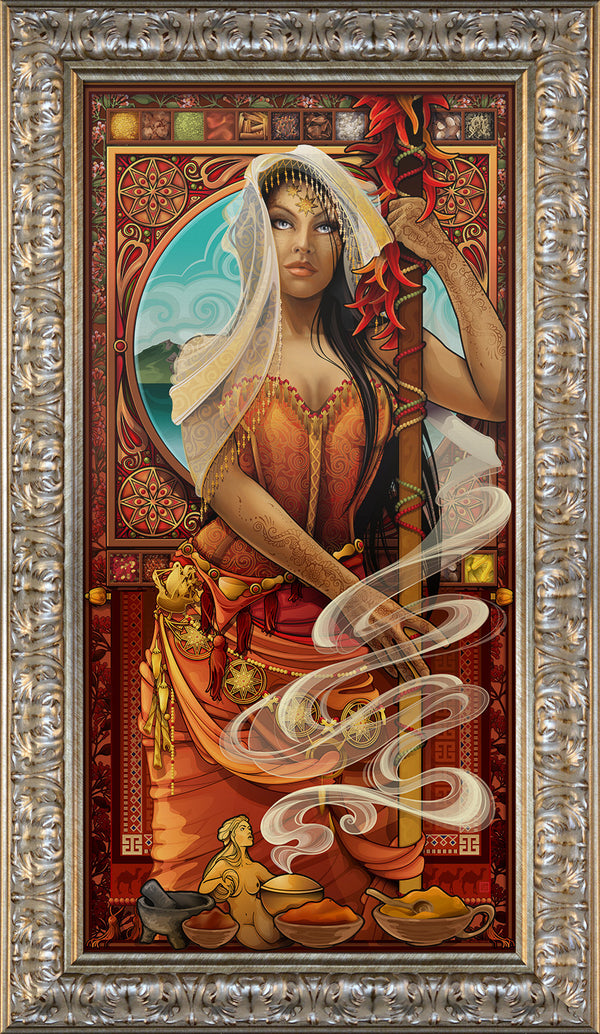 "Goddess of Spices" Giclee