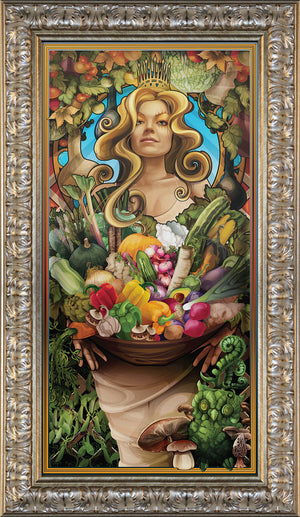 "Goddess of Vegetables" Giclee
