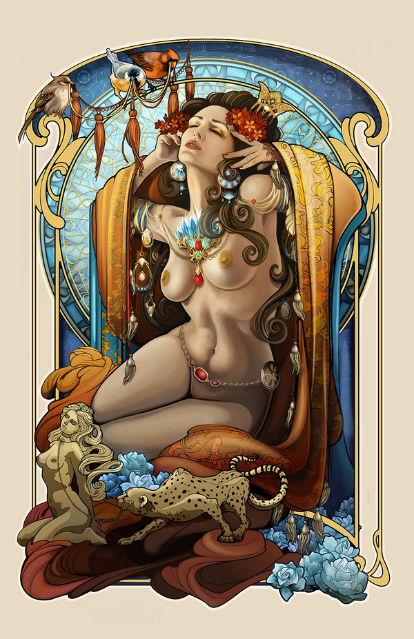 "Nennaunir Color Plate" Patrons Only Archival Print