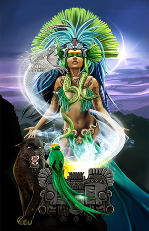 Major 002 The Shaman (The High Priestess)